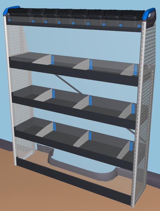 Sortimoblock MAN TGE L3 Heckantrieb Hochdach rechts 1