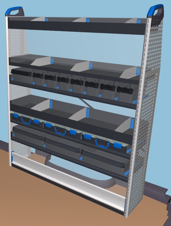 Sortimoblock MAN TGE L3 Heckantrieb Hochdach rechts 2