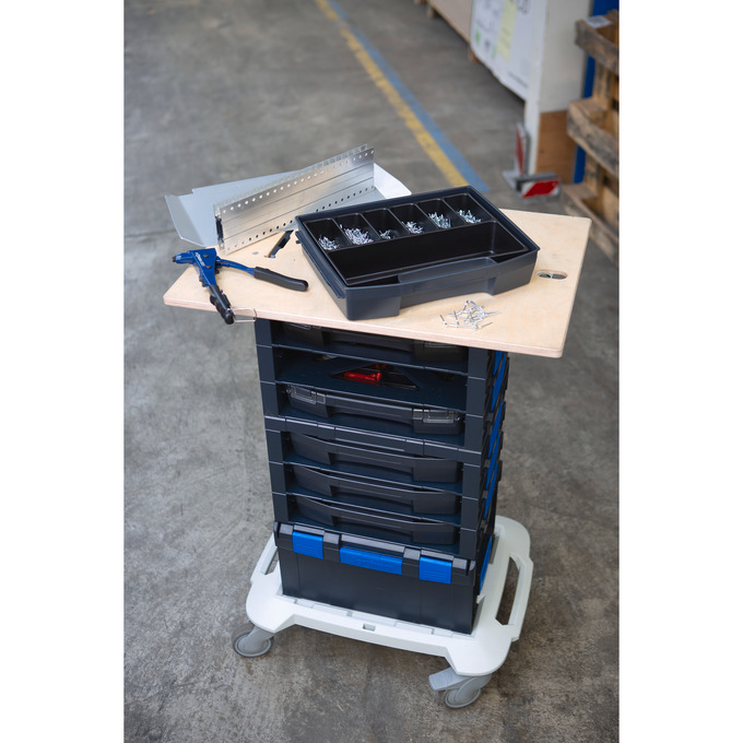 i-BOXX Rack G 5-fach - coolgrey